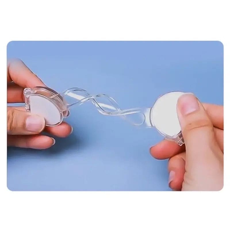Strap Drawer Lock, Baby Cabinet Locks, Home Baby Anti-pinch Safety Protection Buckle, Children Security Protector, Multifunction Child Baby Safety Lock, Flexible Transparent Lock