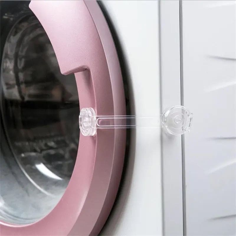 Strap Drawer Lock, Baby Cabinet Locks, Home Baby Anti-pinch Safety Protection Buckle, Children Security Protector, Multifunction Child Baby Safety Lock, Flexible Transparent Lock