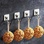 Stainless Steel Square Hook, Home Kitchen Wall Door Hanger