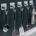 Stainless Steel Square Hook, Home Kitchen Wall Door Hanger
