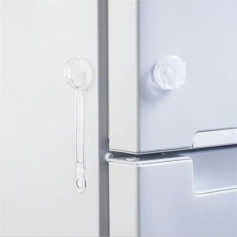 Strap Drawer Lock, Baby Cabinet Locks, Home Baby Anti-pinch Safety Protection Buckle, Children Security Protector, Multifunction Child Baby Safety Lock, Flexible Transparent Lock