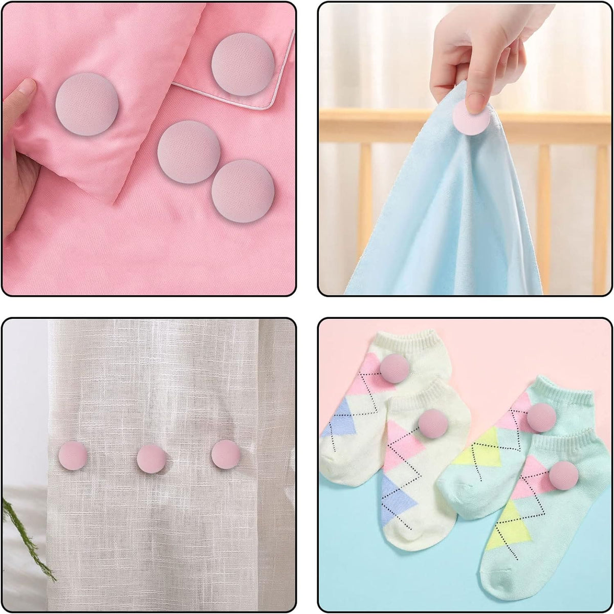 Mushroom Bed Clip, Blanket Buckles Bed Sheet Fixator Gripper, Double Press Bedspread Holder, Fall-proof Sheet Fastener Clip, Comforter Clips Quilt Holder Fixator, Bedroom Duvet Fixing Holder Quilt Cover Pinso