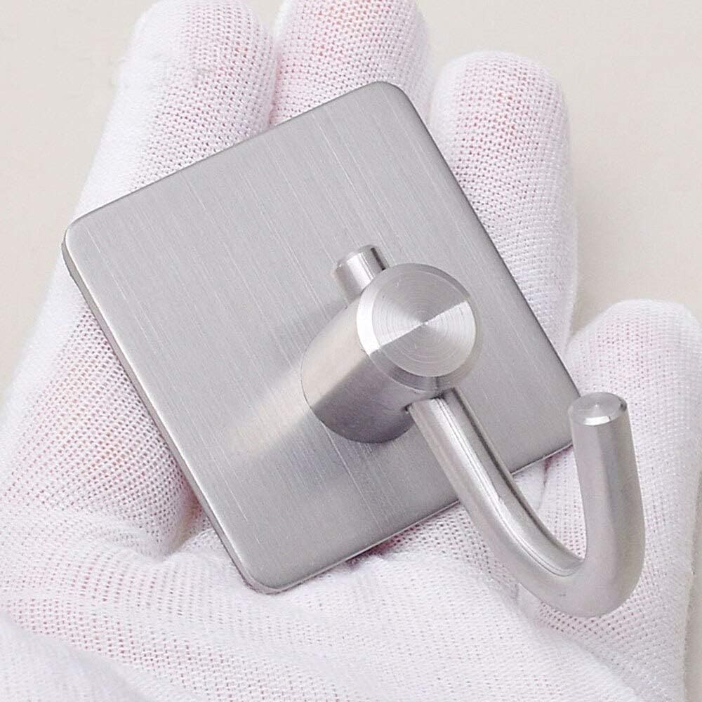 Stainless Steel Square Hook, Home Kitchen Wall Door Hanger