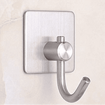 Stainless Steel Square Hook, Home Kitchen Wall Door Hanger