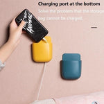 Self-Adhesive Remote Control Storage Box, Phone Charging Station