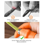 Silicone Thumb Knife, Finger Cover, Finger Fruit Picker Knife, Thumb Knife Set