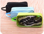 Set of 3 Large Capacity Colorful Travel Transparent Shoe Bag, Suit case Luggage Organizers, Durable Travel Essential Toiletry Waterproof Shoe Organizers, Travel Portable Sorting Pouch