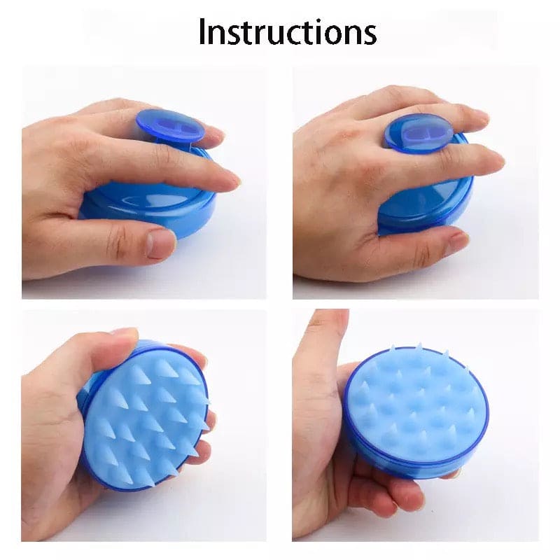 Portable Mini Silicone Hair Scalp Massage Comb, Magic Hair Brush, Soft Silicone Comb Shampoo Brush Comb, Head Massager Health Care, Hair Root Itching Scalp Massage Comb, Silicon Massage Shampoo Brush