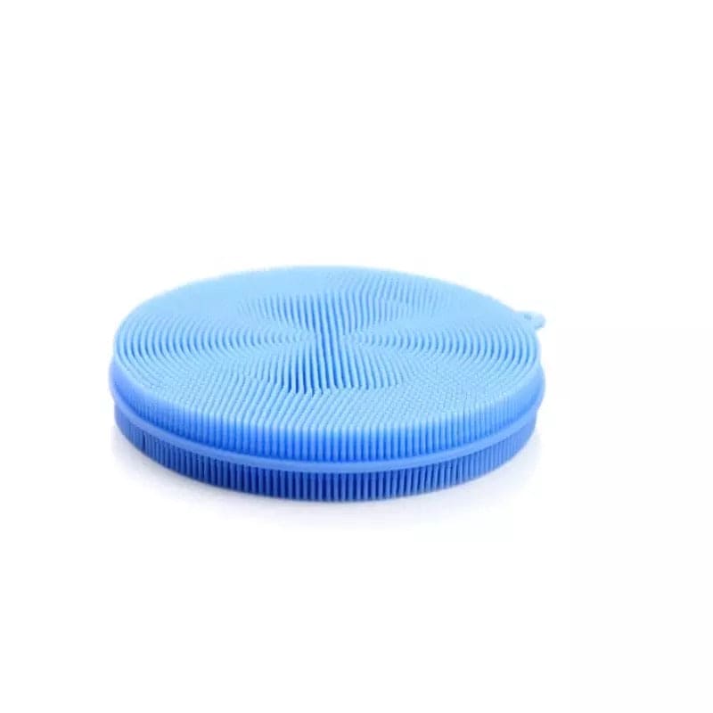 Set of 4 Multipurpose Silicone Dish Sponge, Kitchen Cleaning Scrubber, Silicone Dish Scrubber