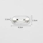 Magnetic Glass Holder, Multifunction Hang Eyeglass Holder, Portable Clothes Magnet Clip, Glasses Brooch Clips