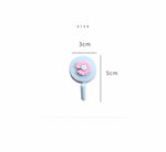 Set Of 10 Cute Cartoon Wall Hook, Cute Wall Hooks Key Holder, Cartoon Fruits Shape Hook For Kids Room Home Decor, Coat Towel Hanging Plastic Mask Holder, Kitchen Bathroom Organizer Wall Decor, Home Accessories