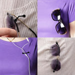 Magnetic Glass Holder, Multifunction Hang Eyeglass Holder, Portable Clothes Magnet Clip, Glasses Brooch Clips